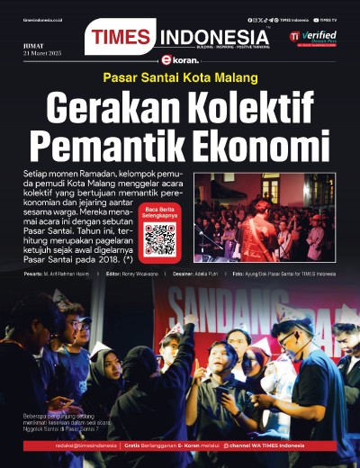 	Edisi Jumat, 21 Maret 2025: E-Koran, Bacaan Positif Masyarakat 5.0