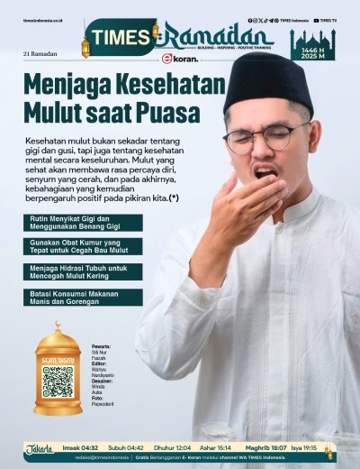 	Edisi Jumat, 21 Maret 2025: E-Koran, Bacaan Positif Masyarakat 5.0