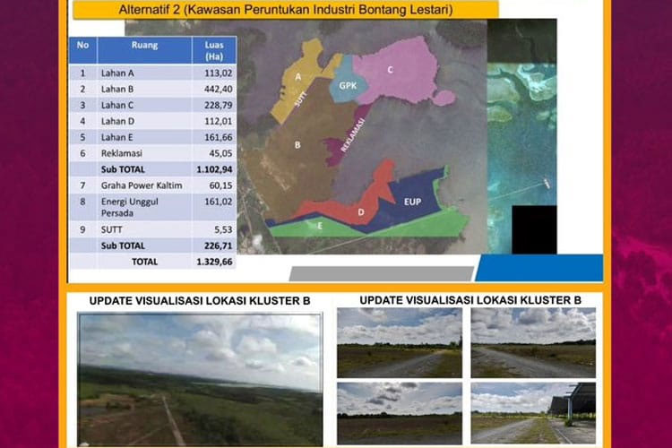 Lokasi Kawasan Industri Bontang (KIB) (Foto : DPMPTSP Bontang)