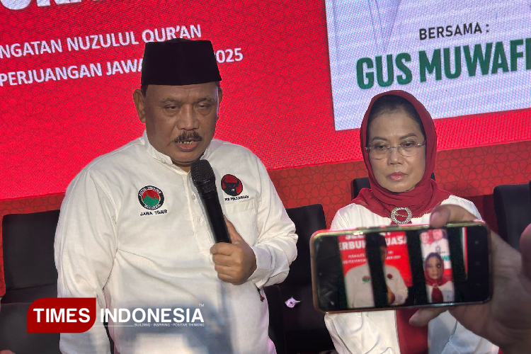 Peringati Nuzulul Quran, PDIP Jatim Berikan Santunan ke Ratusan Yatim Piatu