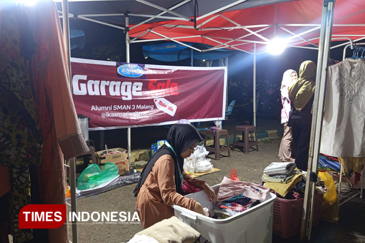 Ada Garage Sale Ramadan Ika Smari Agitma di Rampal Malang pada Sabtu Sore