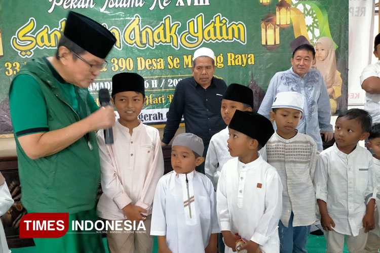 Hari ke-10 Pekan Islami XVIII PT ACA: Iwan Kurniawan Minta Anak Yatim Doakan Sehat Beserta Keluarganya