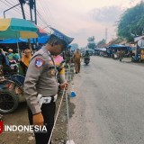 Mudik Lebaran 2025, Satlantas Polres Majalengka Antisipasi Kemacetan di Pasar Tumpah