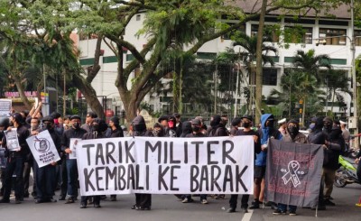 Demo Tolak UU TNI di Malang