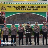 Pastikan Lebaran Aman, Polda Jatim Cek Kesiapan Pospam dan Posyan di Pacitan