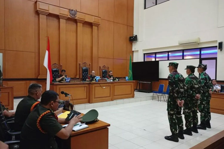 Dua Anggota TNI AL Divonis Seumur Hidup atas Pembunuhan Bos Rental Mobil