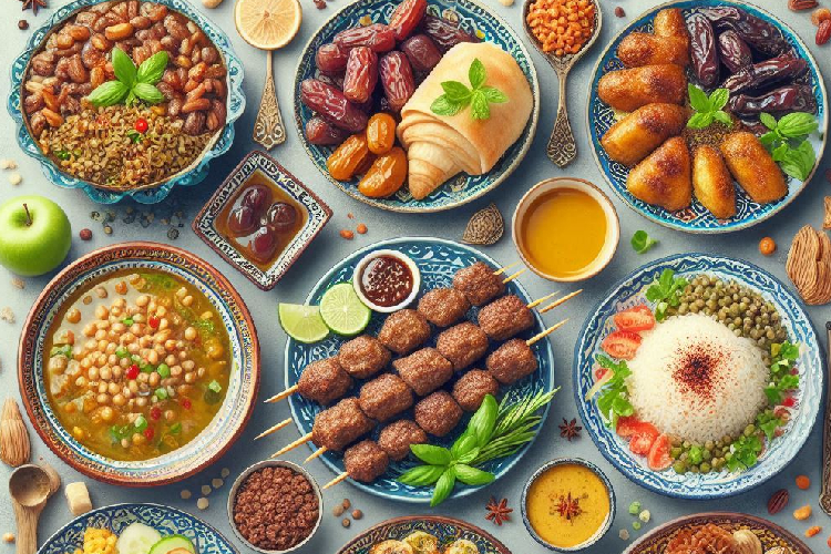Sajian Ramadan di Turki. (Ilustrasi: TIMES AI Academy)