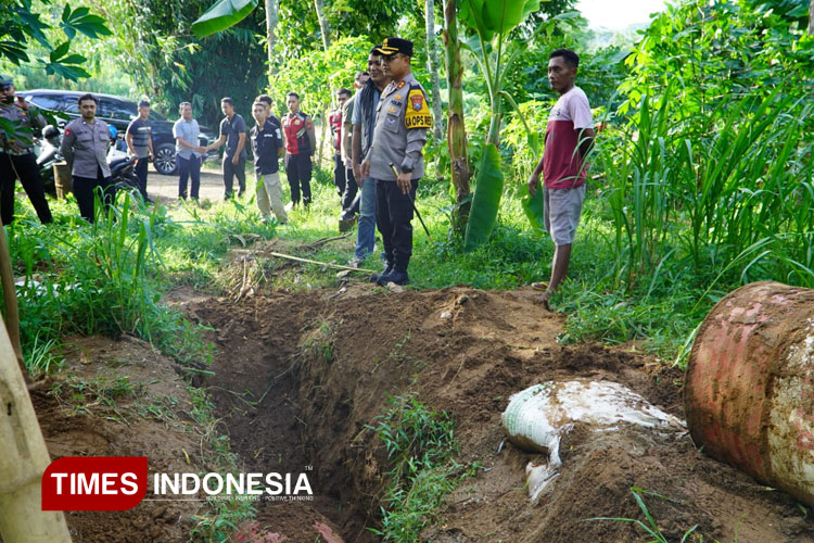 Lima Desa di Pacitan Dirazia Polisi, Meriam Tanah Dibongkar Jelang Lebaran 2025