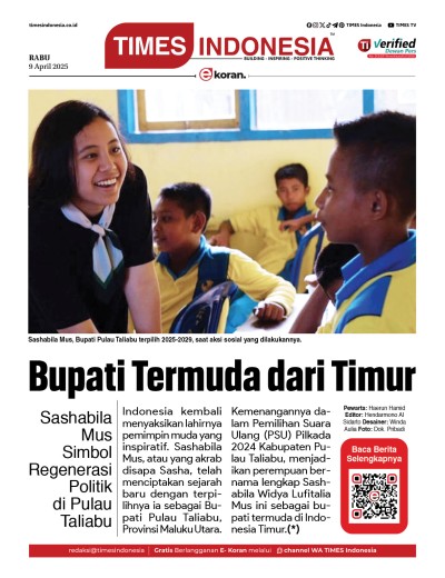	Edisi Rabu, 9 April 2025: E-Koran, Bacaan Positif Masyarakat 5.0