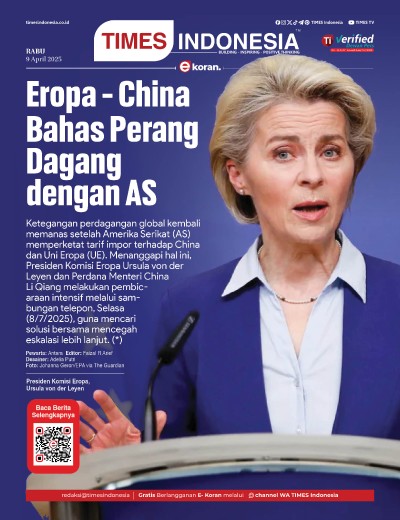 	Edisi Rabu, 9 April 2025: E-Koran, Bacaan Positif Masyarakat 5.0