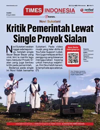 Edisi Rabu, 9 April 2025: E-Koran, Bacaan Positif Masyarakat 5.0