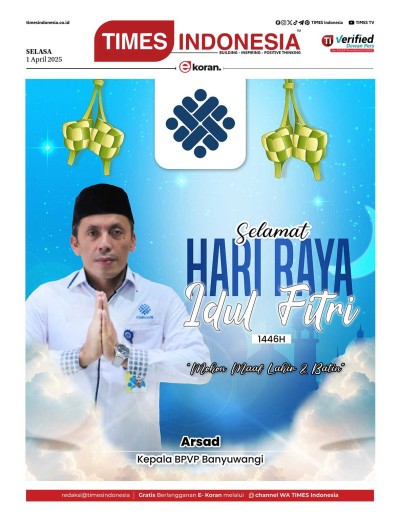 	Edisi Selasa, 1 April 2025: E-Koran, Bacaan Positif Masyarakat 5.0
