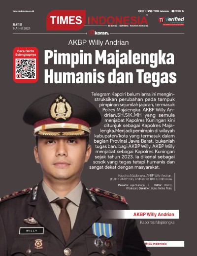 Edisi Rabu, 9 April 2025: E-Koran, Bacaan Positif Masyarakat 5.0