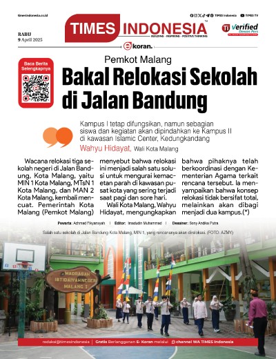 Edisi Rabu, 9 April 2025: E-Koran, Bacaan Positif Masyarakat 5.0