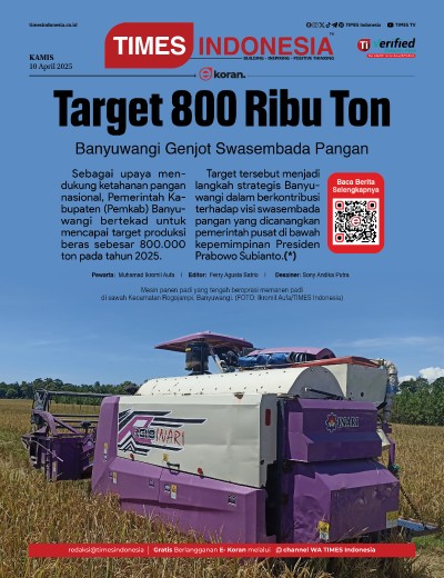 Edisi Kamis, 10 April 2025: E-Koran, Bacaan Positif Masyarakat 5.0