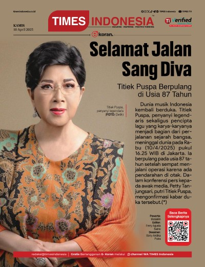 Edisi Kamis, 10 April 2025: E-Koran, Bacaan Positif Masyarakat 5.0