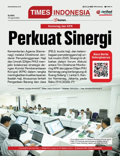 Edisi Kamis, 10 April 2025: E-Koran, Bacaan Positif Masyarakat 5.0