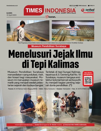 Edisi Kamis, 10 April 2025: E-Koran, Bacaan Positif Masyarakat 5.0