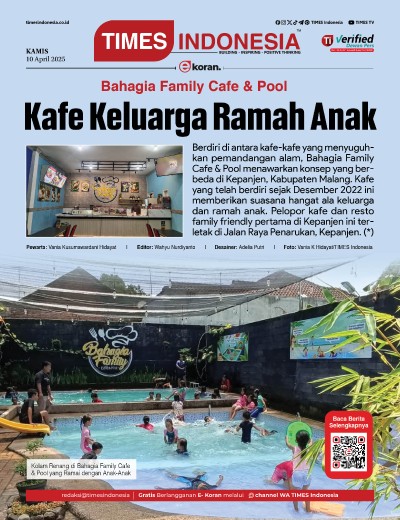 	Edisi Kamis, 10 April 2025: E-Koran, Bacaan Positif Masyarakat 5.0