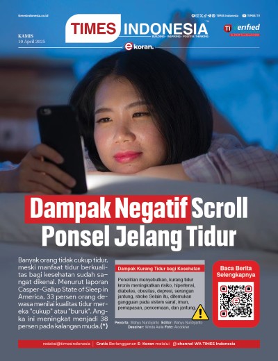 	Edisi Kamis, 10 April 2025: E-Koran, Bacaan Positif Masyarakat 5.0