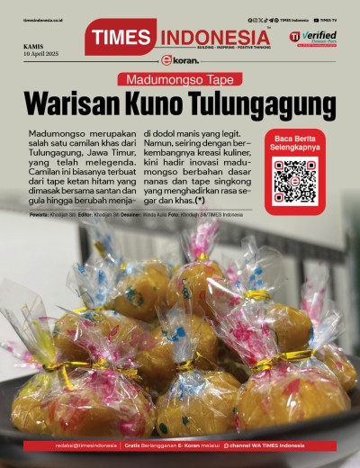	Edisi Kamis, 10 April 2025: E-Koran, Bacaan Positif Masyarakat 5.0