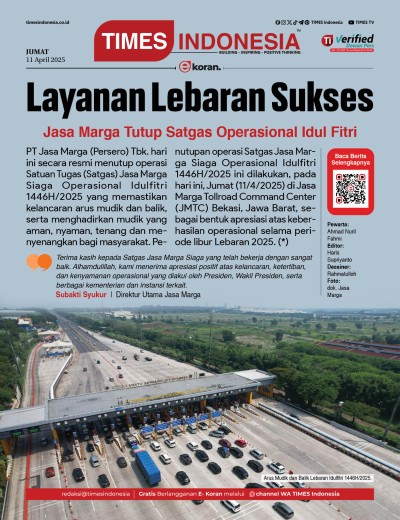 Edisi Jumat, 11 April 2025: E-Koran, Bacaan Positif Masyarakat 5.0
