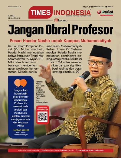 Edisi Jumat, 11 April 2025: E-Koran, Bacaan Positif Masyarakat 5.0