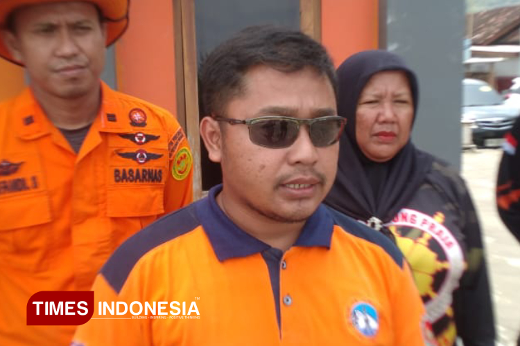 Koordinator SAR Satlinmas Rescue Istimewa wilayah III Parangtritis Muhammad Arif Nugraha. (Foto: Edis/TIMES Indonesia)