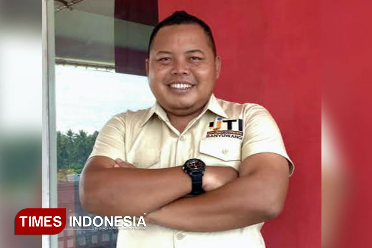 Syamsul Arifin alias Mas Bono, Ketua Ikatan Jurnalis Televisi Indonesia (IJTI) Banyuwangi. (Foto : Dokumentasi TIMES Indonesia).