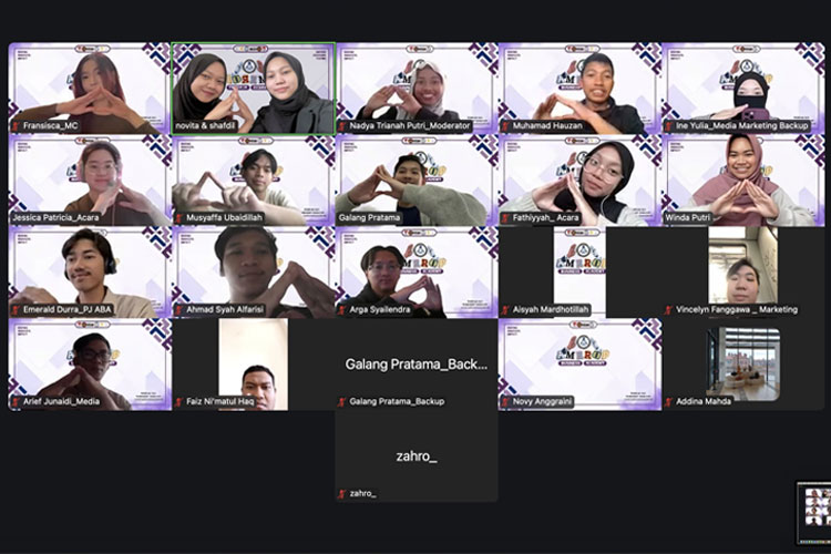 Webinar PPIDK Amerop bahas manajemen bisnis (23/3/2025). (Foto: PPIDK Amerop)