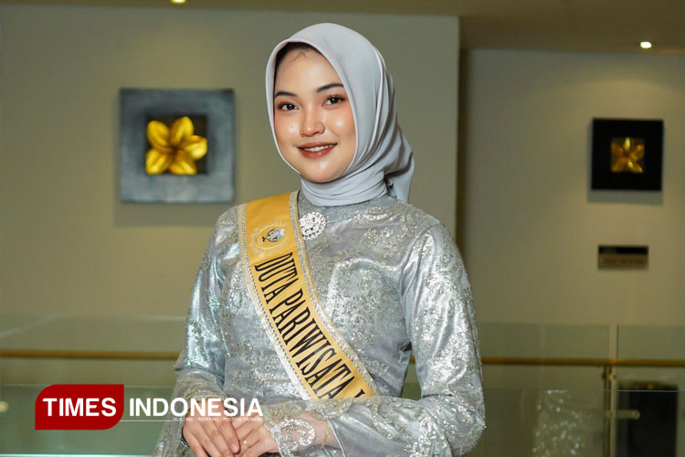 RU 1 Duta Pariwisata Jawa Barat 2025, Titania Azzahra. (FOTO: Tania for TIMES Indonesia)
