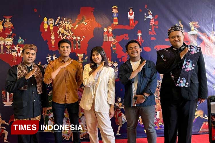 Bersama pemateri Workshop Start Up LPKIB Unisma Malang, Alif Hikmah Fikri, S.T., M.T, Tamara Firstanty AGN, S.Ikom, dan Gilang Herlambang.