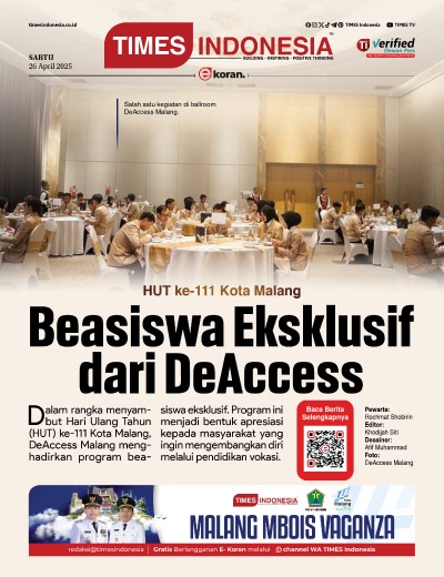 Edisi Sabtu, 26 April 2025: E-Koran, Bacaan Positif Masyarakat 5.0