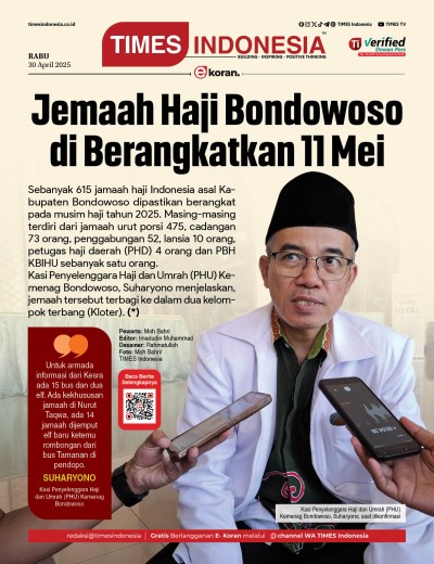 Edisi Rabu, 30 April 2025: E-Koran, Bacaan Positif Masyarakat 5.0
