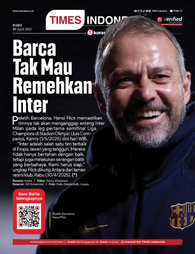 Edisi Rabu, 30 April 2025: E-Koran, Bacaan Positif Masyarakat 5.0