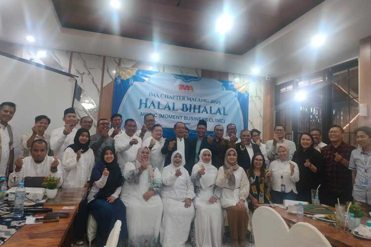 Halal Bihalal IMA Malang 2025 di Ocean Garden, Kota Malang. Selasa, 29 April 2025.
