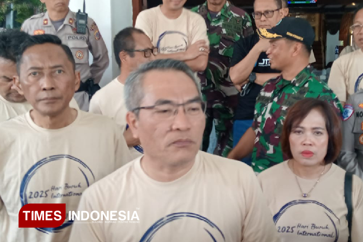 Peringati May Day, Bupati Bantul: Buruh Berkontribusi Besar pada Pertumbuhan Ekonomi