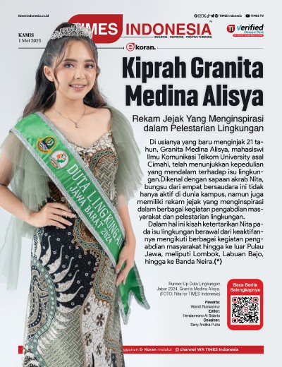 Edisi Kamis,1 Mei 2025: E-Koran, Bacaan Positif Masyarakat 5.0