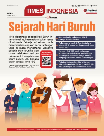 Edisi Kamis, 1 Mei 2025: E-Koran, Bacaan Positif Masyarakat 5.0