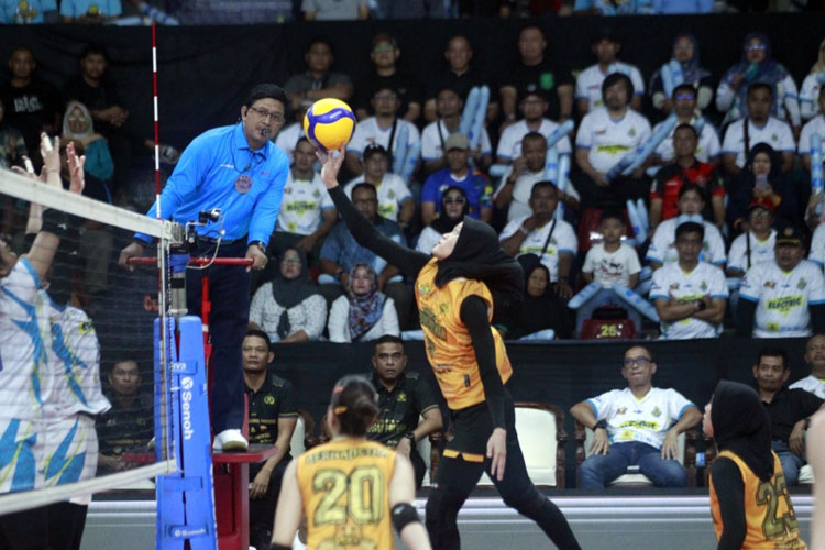 Proliga 2025, Electric PLN Petik Kemenangan Kedua di Final Four