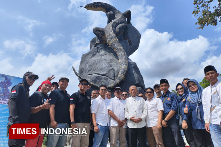 Tugu Biawak Viral, Bupati Afif Kian Kencang Majukan Pariwisata Wonosobo