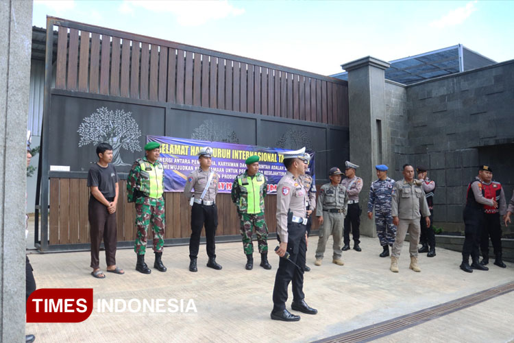Polres Pacitan Gelar Patroli Gabungan Skala Besar Amankan Hari Buruh 1 Mei 2025