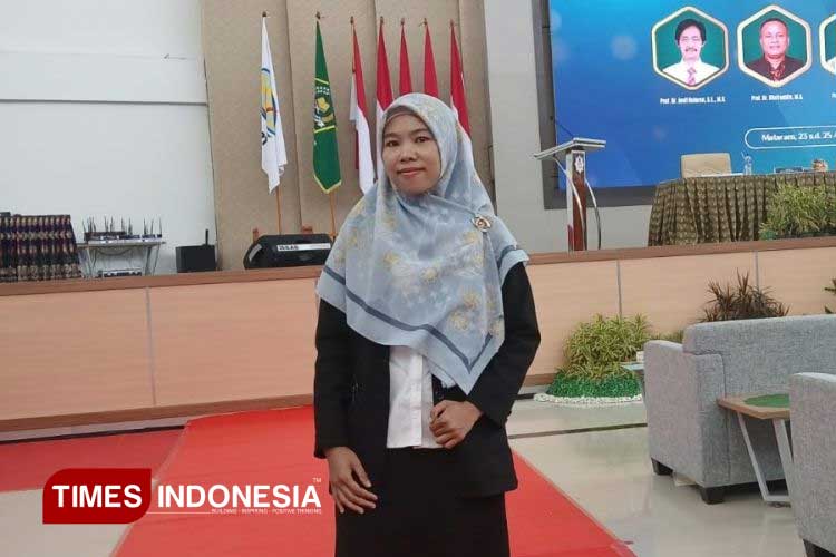 Najah Sholehah, S.Si., M.Pd, alumni Fakultas MIPA Unisma Malang sukses menjadi dosen PNS dan mendirikan rumah tahfidz Qur’an. (FOTO: AJP TIMES Indonesia)
