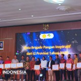 Tingkatkan Profesionalisme Petani, Pelatihan Brigade Pangan Digelar di Lempuing Jaya OKI