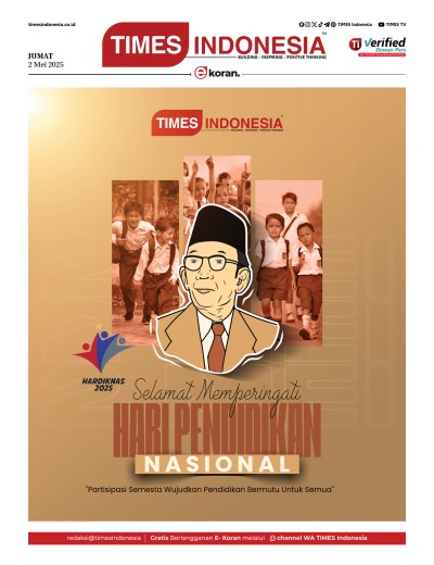 Edisi Jumat, 2 Mei 2025: E-Koran, Bacaan Positif Masyarakat 5.0