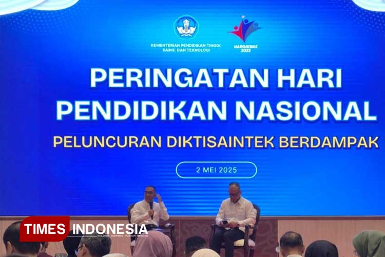 Rektor UNJ Hadiri Peringatan Hardiknas dan Peluncuran Logo