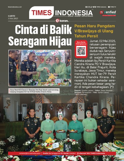 Edisi Sabtu,3 Mei 2025: E-Koran, Bacaan Positif Masyarakat 5.0