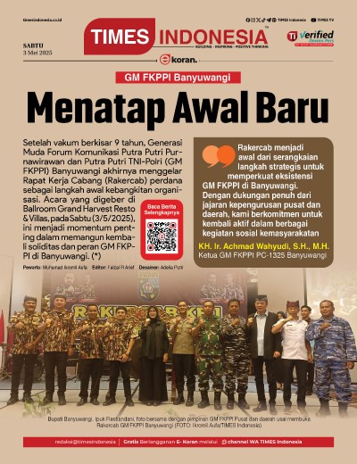 Edisi Sabtu, 3 Mei 2025: E-Koran, Bacaan Positif Masyarakat 5.0