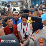 Dengan Pendekatan Humanis, Kapolres Ternate Redam Demonstrasi Mahasiswa dengan Bijaksana