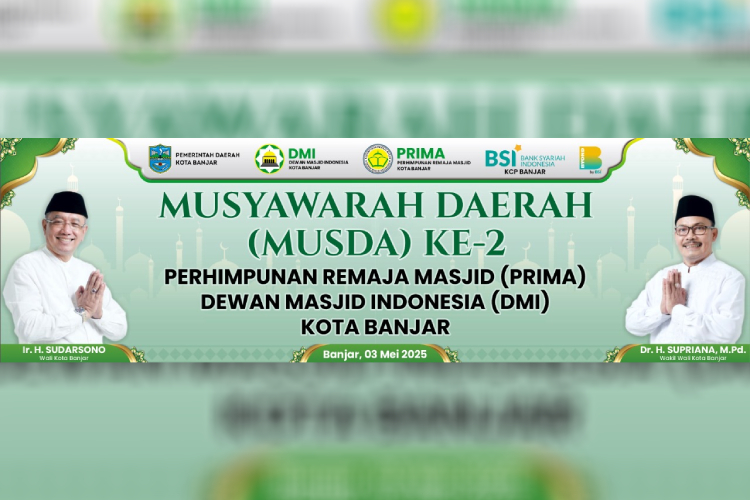 Pamlet Musda II berfotokaj Wali Kota dan wakilnya disoal Prima DMI dan Posnu Kota Banjar. (Foto: Istimewa)